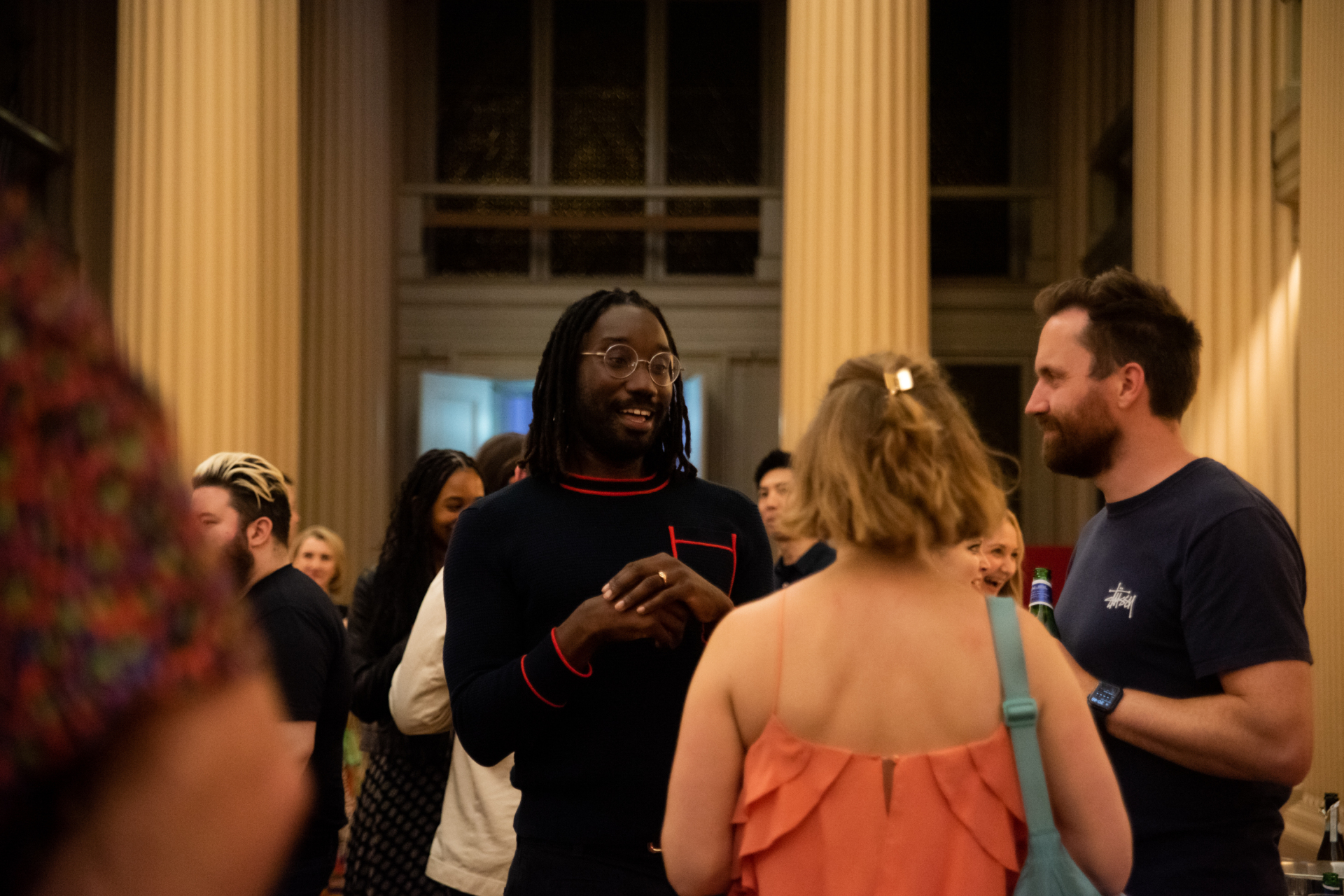 Nathan Stewart Jarrett EIFF 2023 Talent Assemble Reception, Edinburgh International Film Festival, Aug 2023; Photographer_ Kat Gollock © EIFF, Edinburgh International Film Festival All Rights Reserved